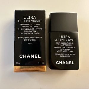 Chanel Ultra le Teint Velvet matte foundation